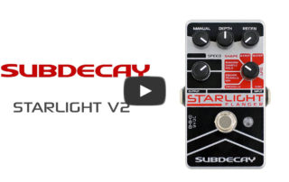 starlight flanger knobs demo