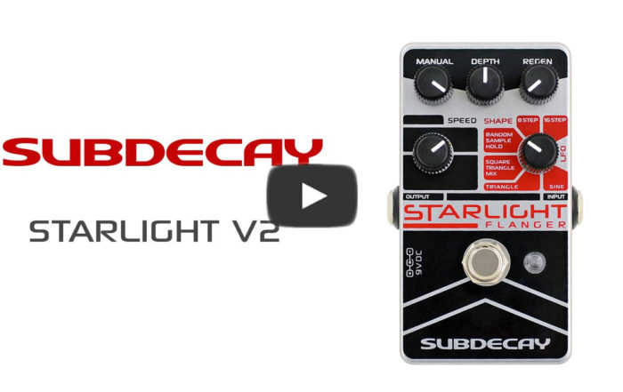 starlight flanger knobs demo
