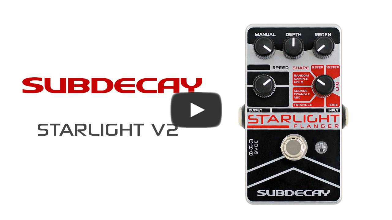 starlight flanger knobs demo